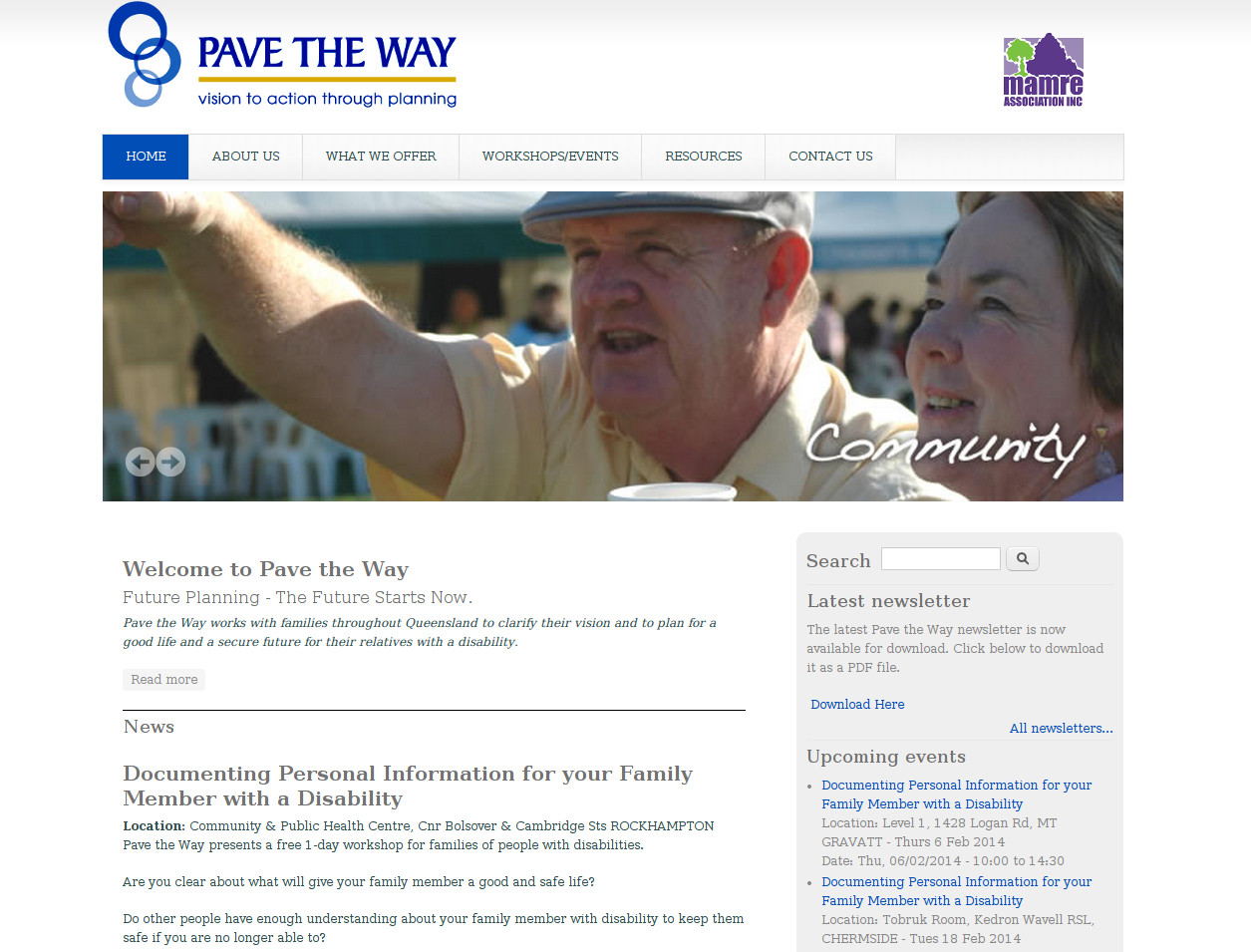 http://www.pavetheway.org.au